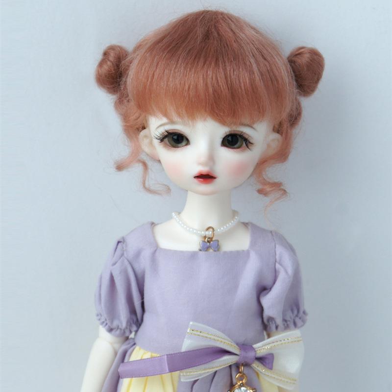 巨尤素BJD/S马D/ob11毛陶娃娃海“小JAF瓷哪吒”丸子头假毛(JD406