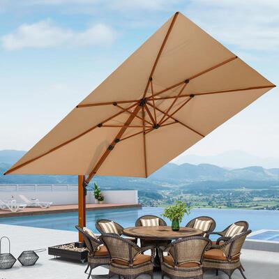 花园阳伞庭院伞室外大别型遮户外太阳USW伞墅露台伞户伞外罗马伞