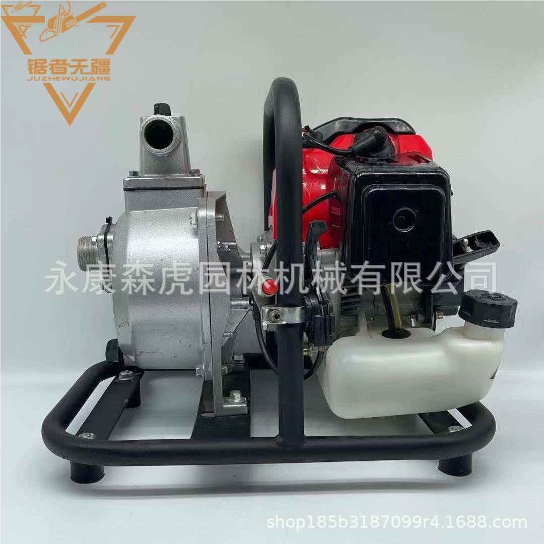 水泵40.2cc小型汽油抽水泵  40-5自草吸 园林花灌溉