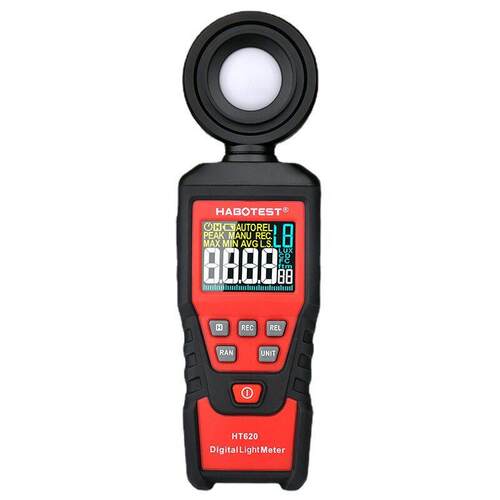 HABOTEST华博照度计HT620 HT620L精度数字测光仪便携式照度计