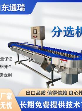 商用重量分选机鸡爪鸡翅鸡腿海鲜称重分选机全自动称重玉米分选机