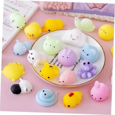60 Pcs Squishies Mochi Anima Squishy Toys for Kids Party