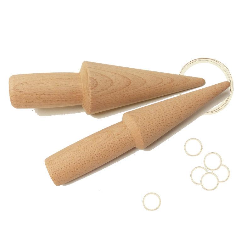 实木锥形蛋卷定型器冰淇淋脆皮甜筒锥形模具家用厨房烘焙小工具