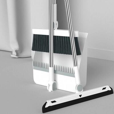 Broom and dustpan set thickened扫把簸箕套装组合家用软毛