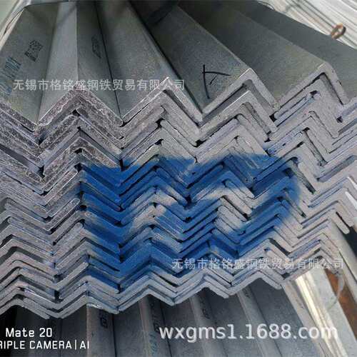 40×40镀锌角铁 接地用 国标的 镀锌角钢40×40*4 镀锌角铁三角架