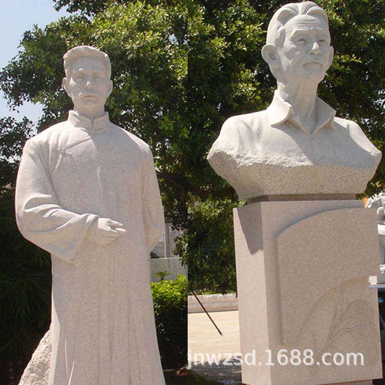 公园纪念花岗岩人像加工厂广场标志石雕人物设计图片及价格