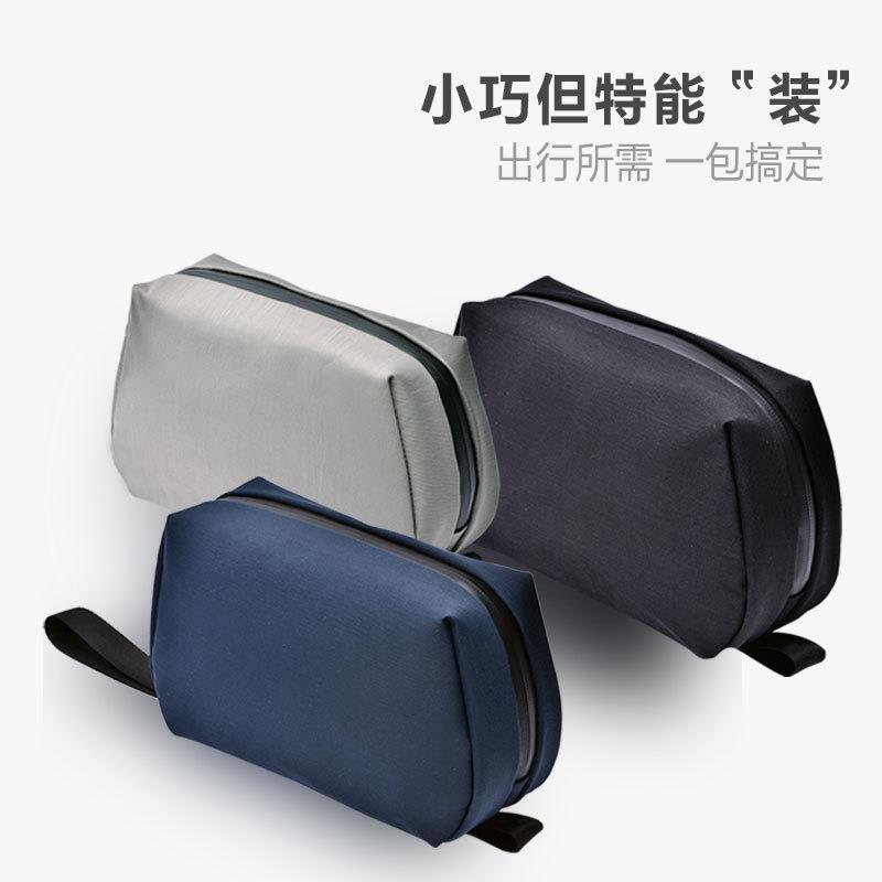 工厂直供现货旅行尼龙洗漱包轻便防水化妆收纳包大容量手提化妆袋