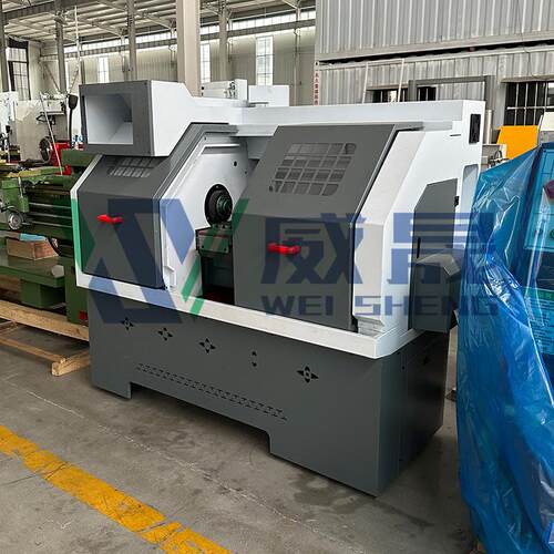 cnc数控车床斜轨机床C400K线轨高精密数控车床小型刀塔机威晟