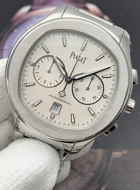 秒拍全套98新伯爵polos银盘钢王小鹦鹉螺自动机械男腕表G0A41004