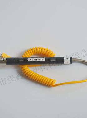 K型表面热电偶黄色弹簧线表面探头直柄式NR-81531B