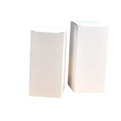 小尺寸现货白卡纸盒21x21x121mm通用现货白卡盒包装盒空白纸盒