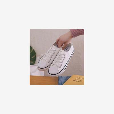 women Sneakers canvas shoes woman casual shoe big size 46