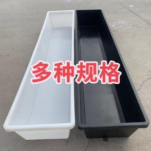 多种规格牛羊食槽补料槽饮水槽圆底平底熟胶防冻抗晒耐用可涮拖把