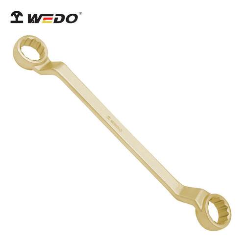 WEDO 维度 AL151A 双头梅花扳手 防爆铝青铜工具