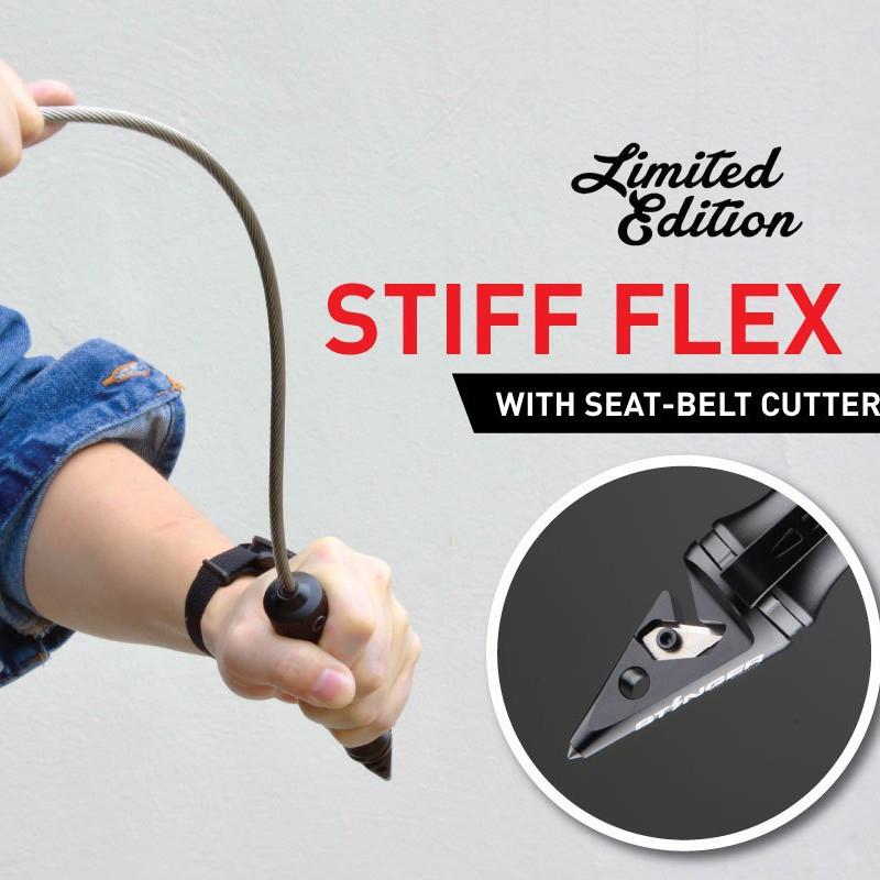 亚马逊破窗器防身钢丝鞭刺StingerWhip自卫毒蛇多功能战术鞭