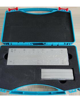 ISO-100双槽刮板细度计0-100µm不锈钢细度计QXD-500-50µm