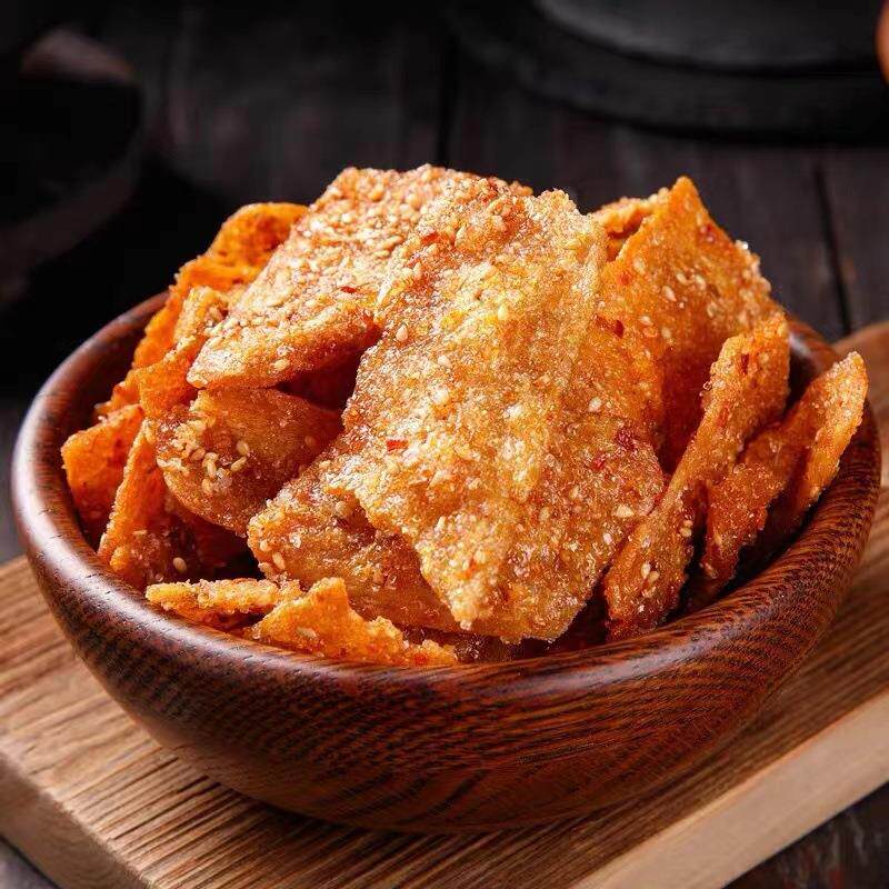 散装素食烤鸭片脆皮素鸡翅辣子鸡素牛肉片风味豆制品辣条面筋