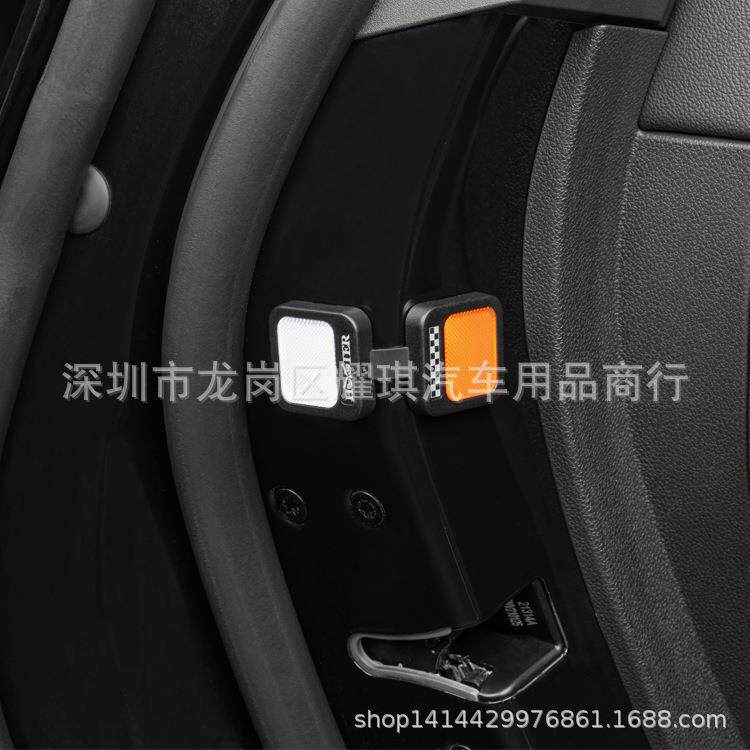 外贸车门灯开门警示灯汽车多功能警示防撞闪灯车载LED门边装饰灯