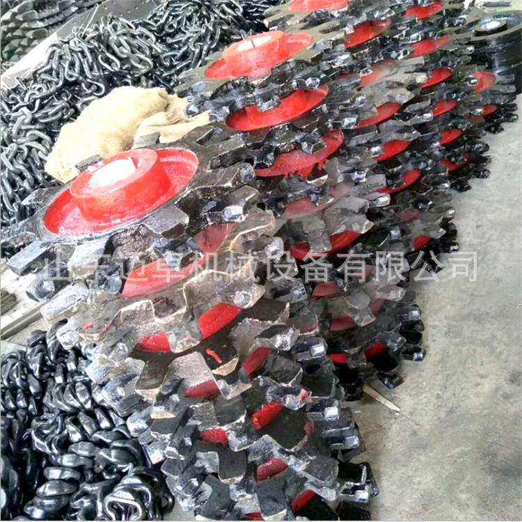 铸造刮板机机头轮组件 热处理工艺刮板机机头轮 机尾轮价