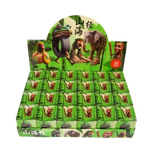 24PCS Italian Brainrot Blind Box Toy Tungtungtung Sahur Tral