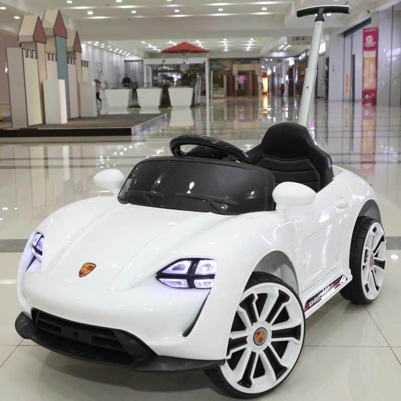 高档宝儿童动车可推车摇摇四轮充电小孩遥控电汽车可坐人手推玩宝