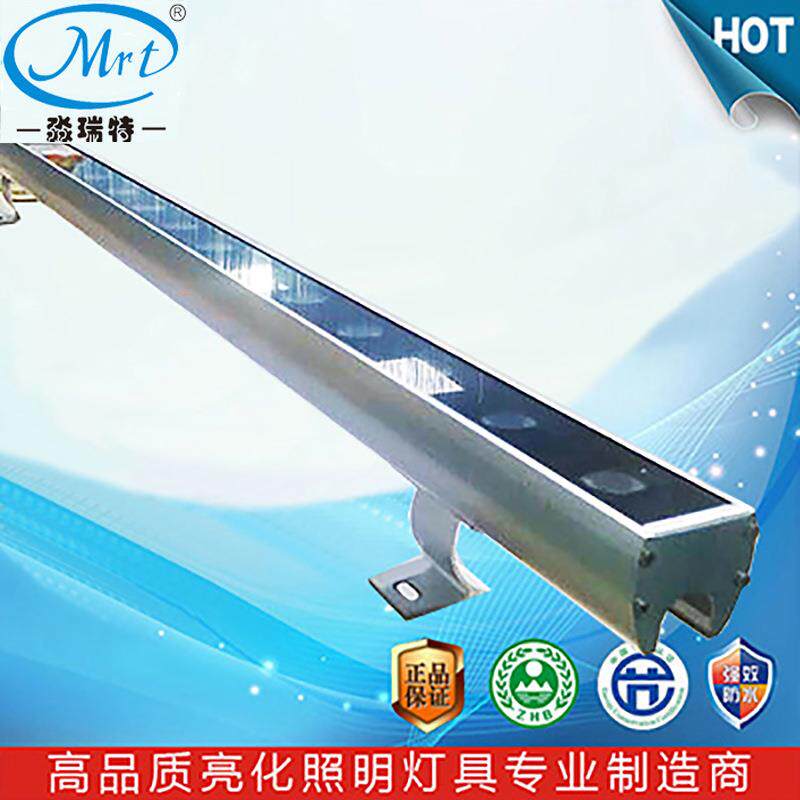 LED大功率单色RGB广告牌建筑轮廓墙面投射线条轮廓洗墙灯18W