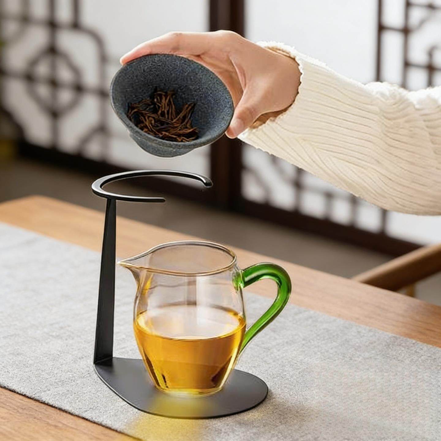 升级版陶瓷滤茶器茶漏过滤器茶具配件简约茶道用品