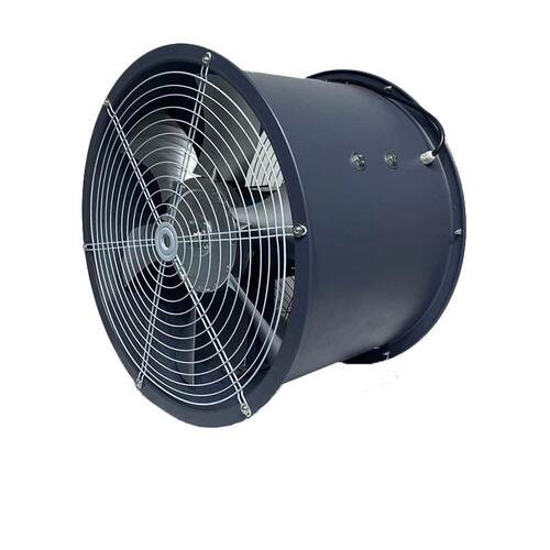 SF管道式耐温低噪声铝叶片轴流式通风机不锈钢鼓风机