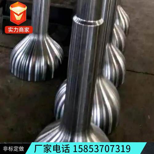 定75破碎锤打桩钎杆 大头钎杆 内凸空心桩 内凹实心桩 现货 质保