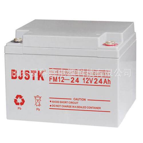 BJSTK京科蓄电池FM12-24铅酸免维护12V24AH直流屏通讯机房
