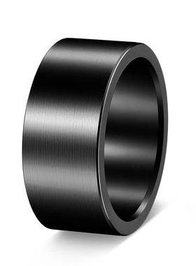 亚马逊饰品mm简约钛钢戒指指环