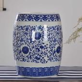 景德镇陶瓷米缸米桶青花瓷家用20斤30斤50斤密封防潮防虫水缸储物