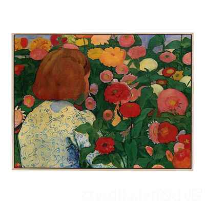 新款港画 JOR-壁DE-FETE五彩纷缤治愈摆件小众画手绘人U物合照装