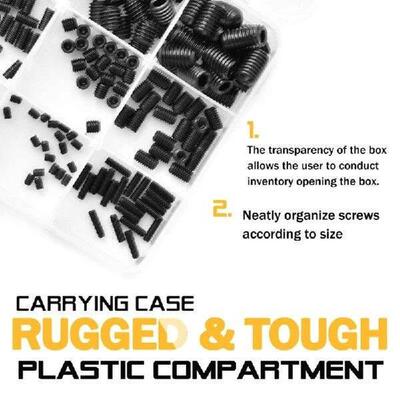 300pcs/set Convenient Screw Package 3/4/5/M6/8 Screws Stainl
