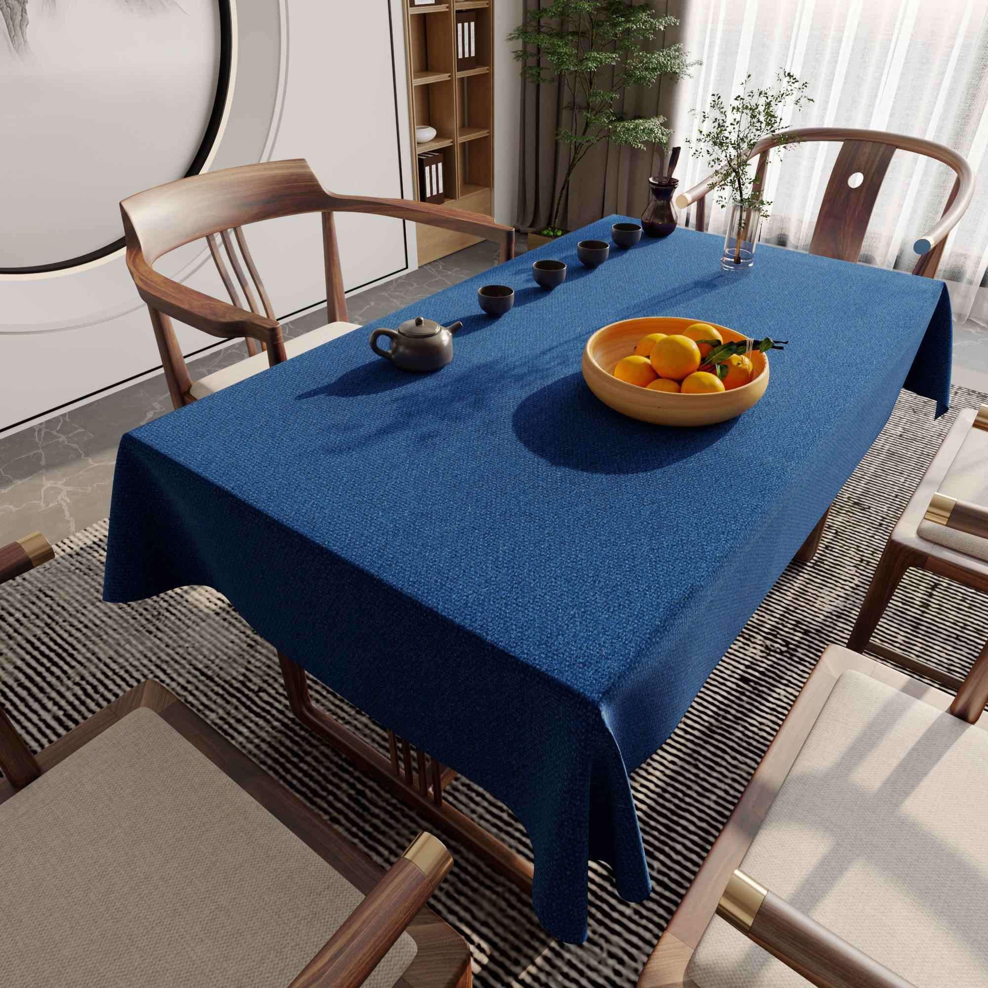 正品加大桌尺寸会议桌布方长形商务会议桌茶办公室纯色室素色宽台