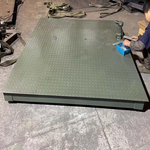 5吨电子地磅2*2m加厚型电子平台秤料称重加固加载工业地磅称5T