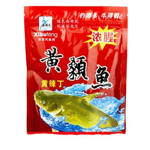新款直销西部风2017新品黄颡鱼200g 野钓黄辣丁钓饵黑坑湖库黄颡