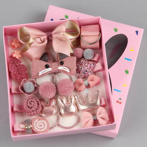 18pcs/Set Baby Kids Hair Accessories Princess Girls Hairpin