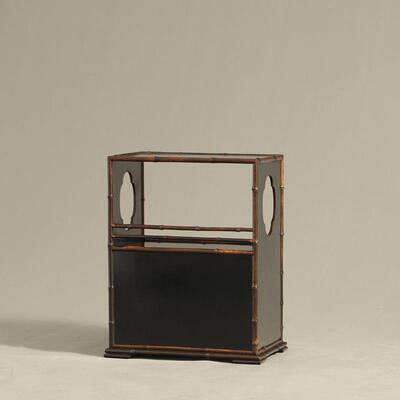 紫竹姑苏茶棚 茶具收纳博古架茶柜茶杯架茶水柜 桌面茶具收纳柜