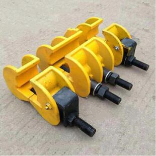 钢轨无孔夹具 无孔夹紧器 现货钢轨接头无孔加紧装 置