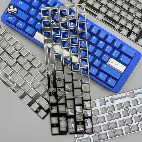 Wooting60HE定位板美加狮PORON声音包碳纤维PC玻纤FR4沉金定位板
