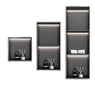 不钢壁视龛卫生潮间浴室客厅电防水防收纳嵌入式 柜348成品锈置物