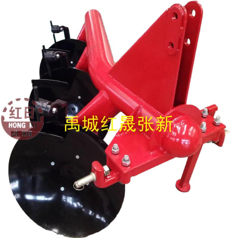 山东 圆盘厂家 红日3片管子犁犁 管焊接QFN圆盘圆犁效率高锰钢犁