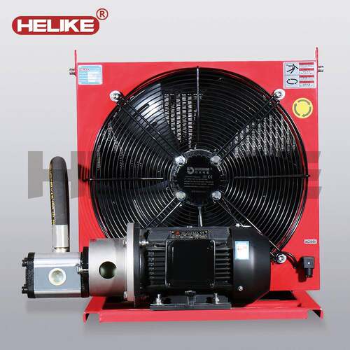 独立风冷却器润滑系统齿轮箱散热冷却器油泵自吸式风冷却散热