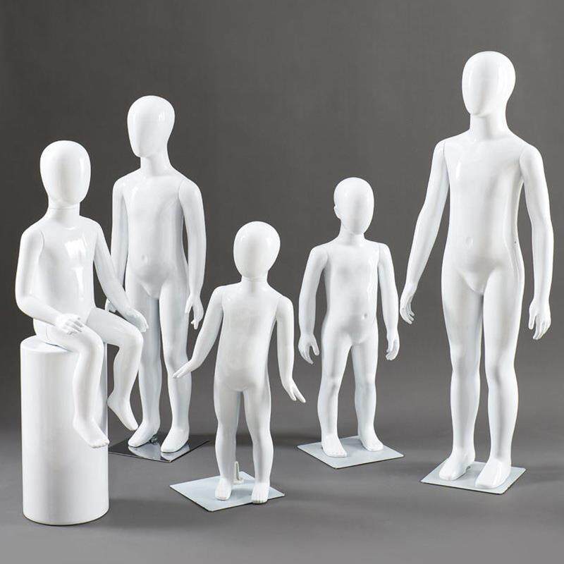 全身小孩橱窗童装模特展架全身小人台假人模型人偶儿童模特展示