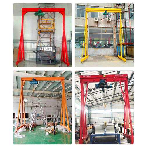 龙门架起重机 2吨3吨万向移动可拆卸龙门架小型简易移动龙门架