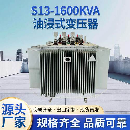 多规格油浸式变压器1600-2500KVA变压器厂源S-13系列油浸式变压器