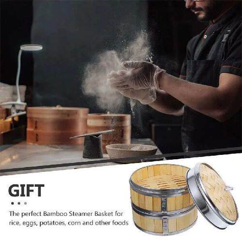 Food Steamer for Cooking Long Bao Pot Baskets Chinese Style