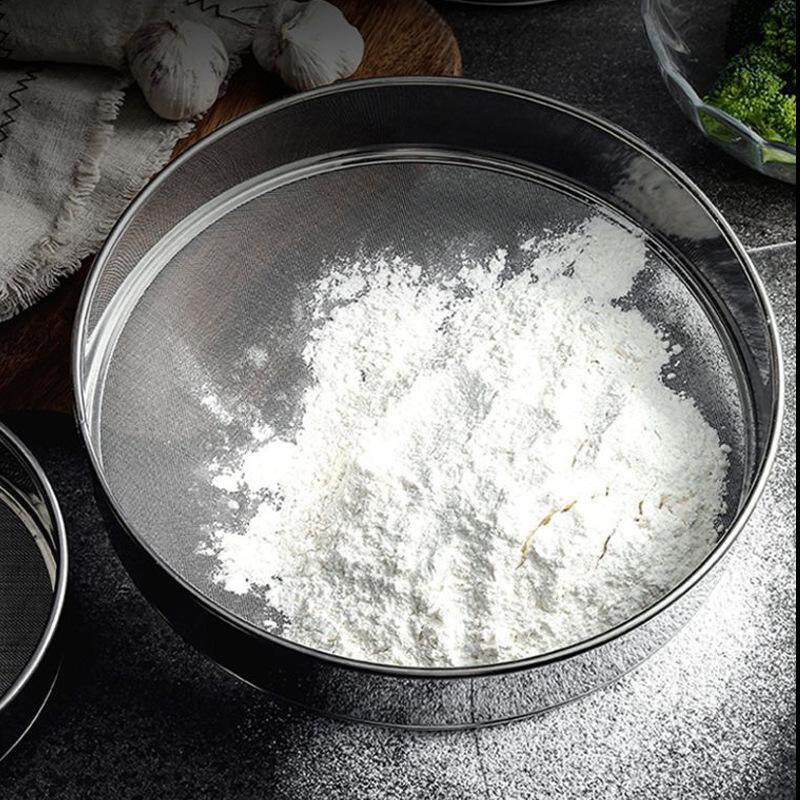 筛面粉细漏网罗面筛子家用面粉筛面箩过滤网筛锣面隔面萝的筛子啰