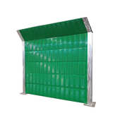 高速公路声屏障小区工厂房隔音屏户外空调外机隔音板室外隔音屏障